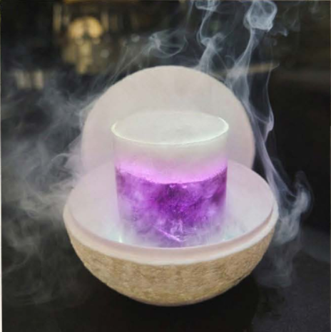 burning mango cocktail